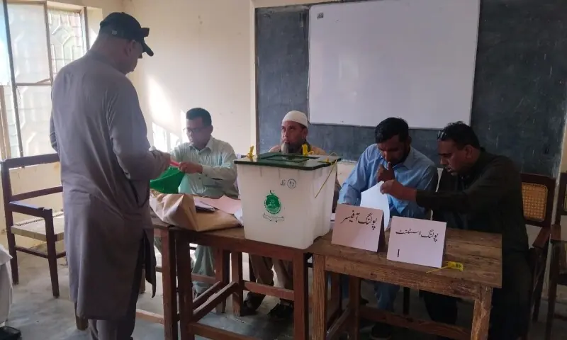First phase of AJK polls underway in Mirpur division amid allegations of rigging