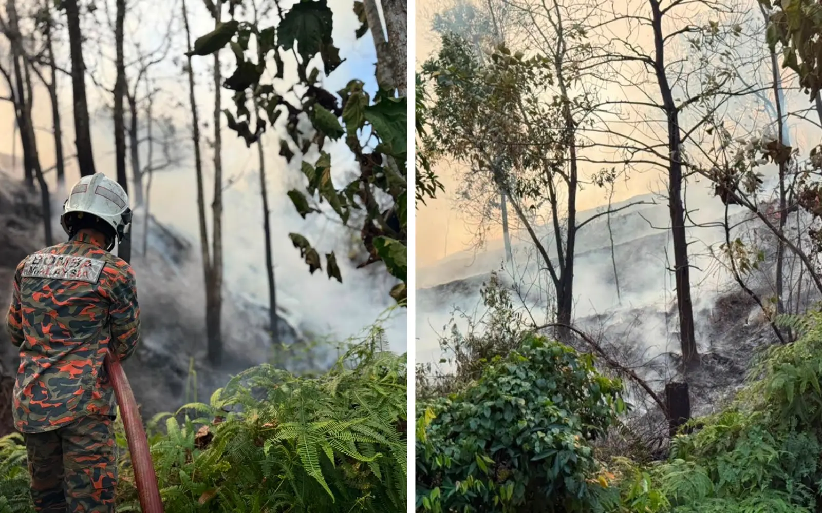 2 schools in Puncak Alam ordered to close after hill fire
