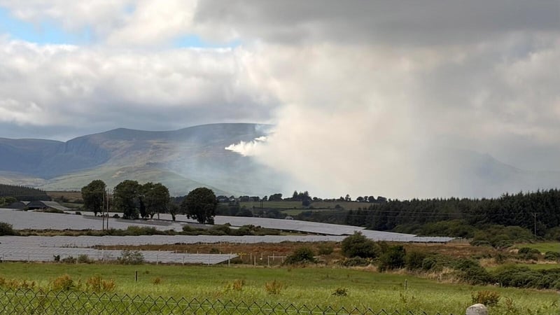 Firefighters deal with blaze on Comeragh Mountains
