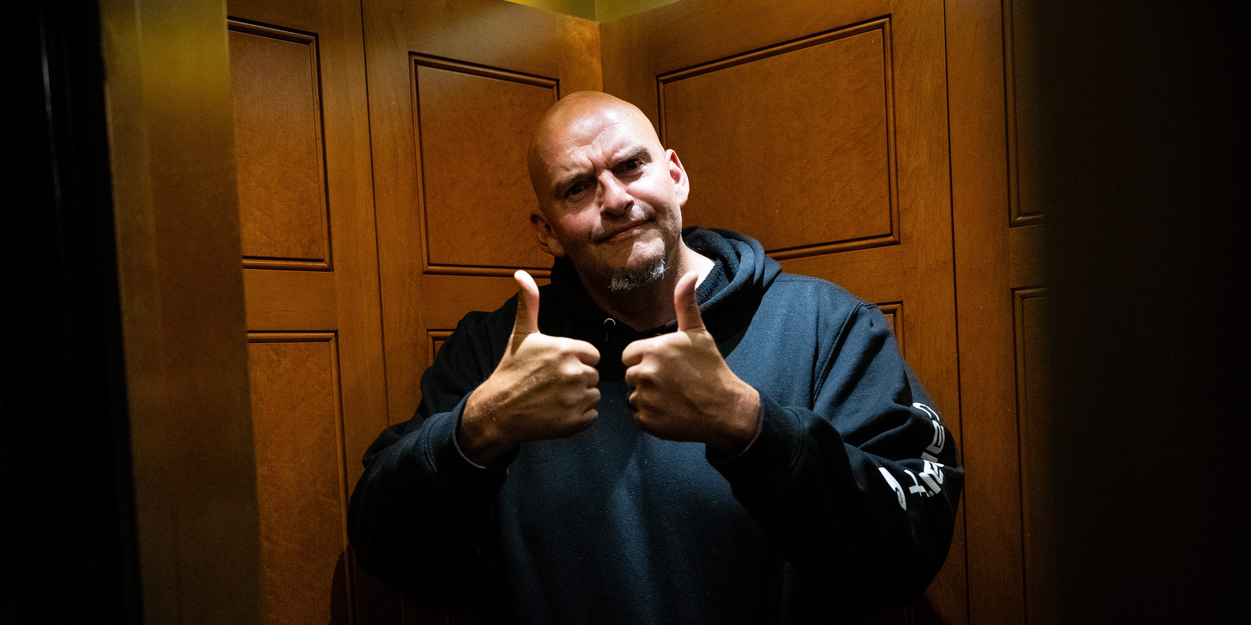Fetterman Might Leave Democratic Party Because the Only Thing He Loves More Than Israel Is Attention