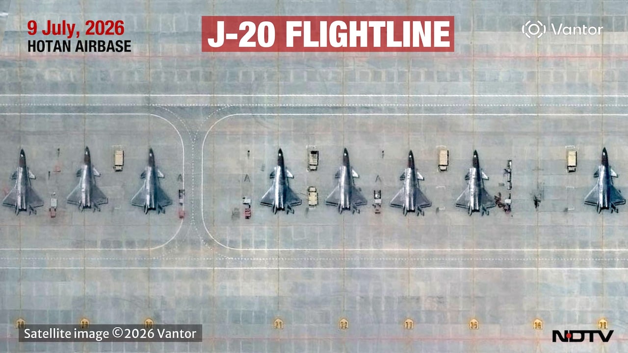 Exclusive: Satellites Show At Least 11 Chinese Stealth Jets Facing India. New Delhi's Answer Is Years Away