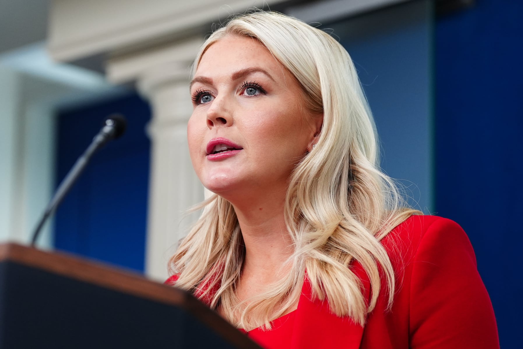 Trump press secretary makes major admission on the economy but plays the blame game