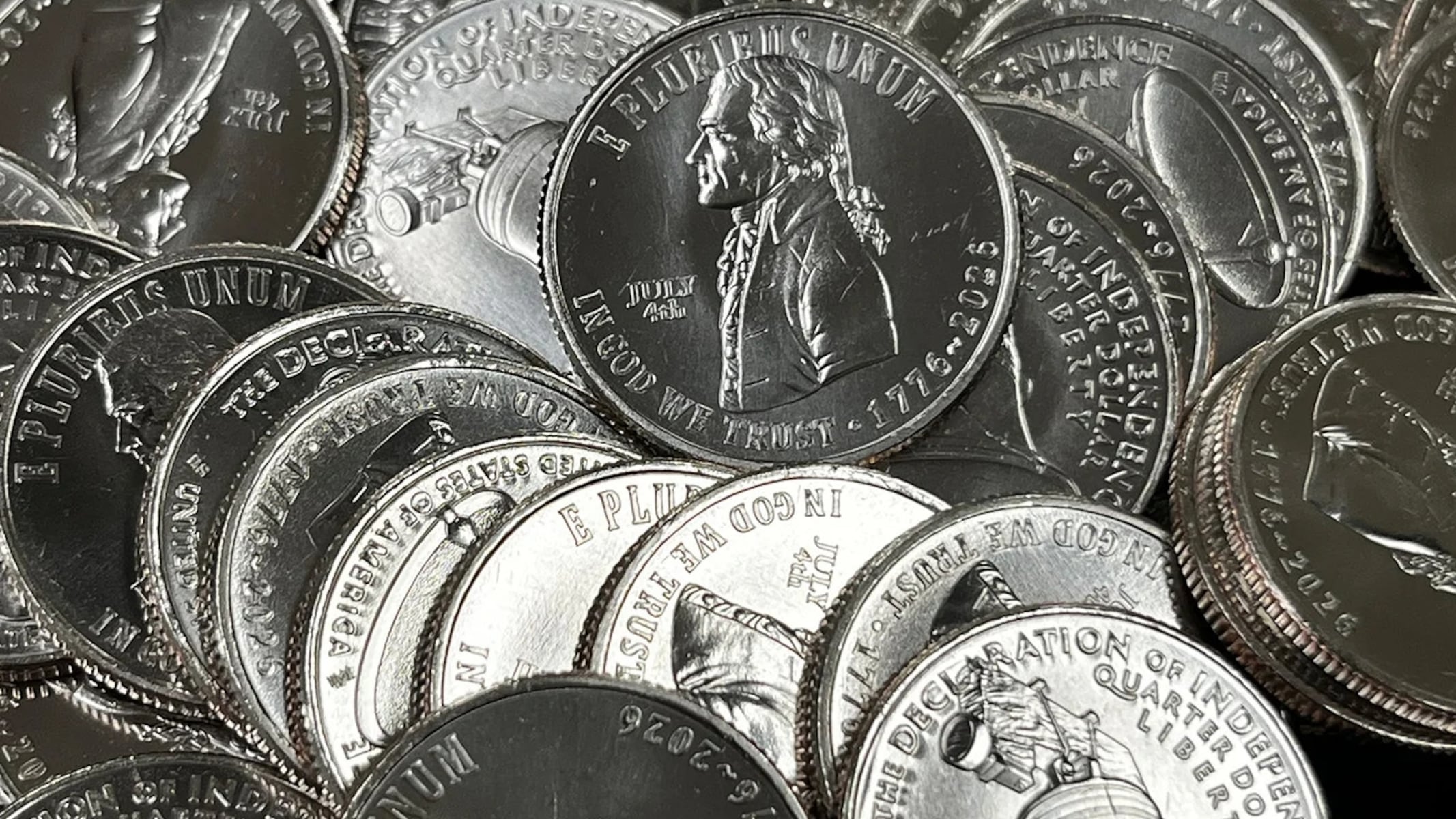 What July 4th special quarters are selling for on ebay
