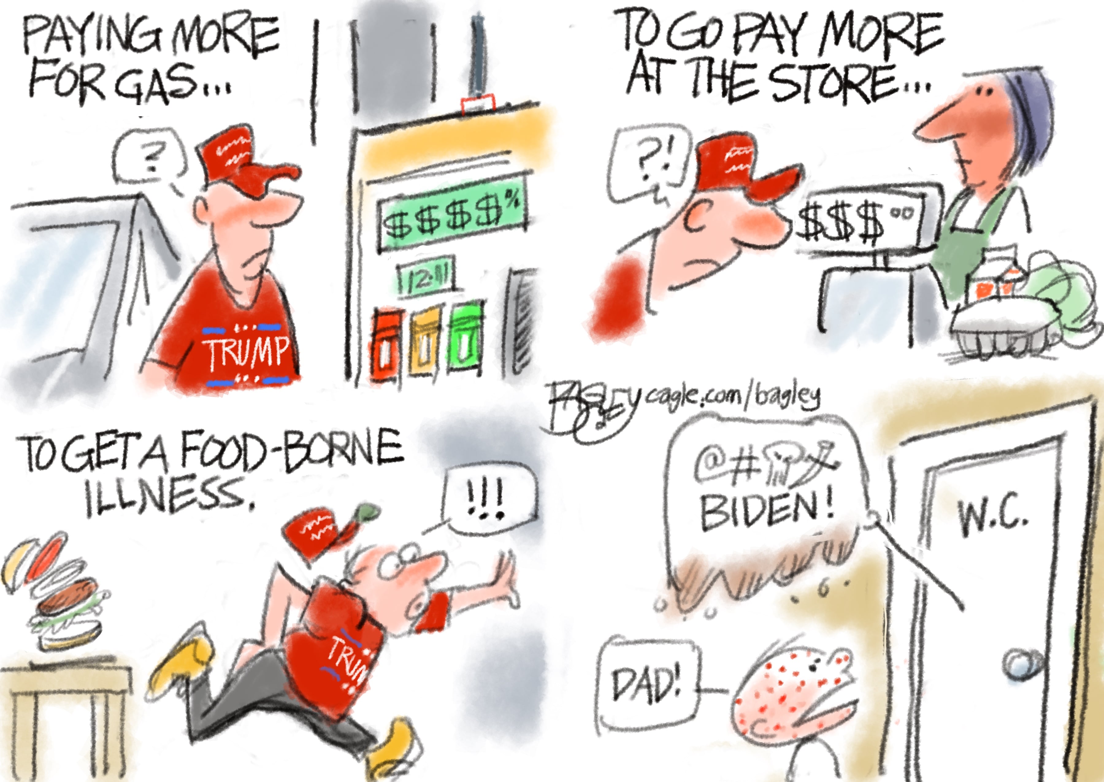 Bagley Cartoon: Potty Mouth