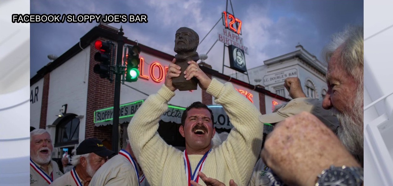 Tampa man wins Hemingway look-alike contest in Key West