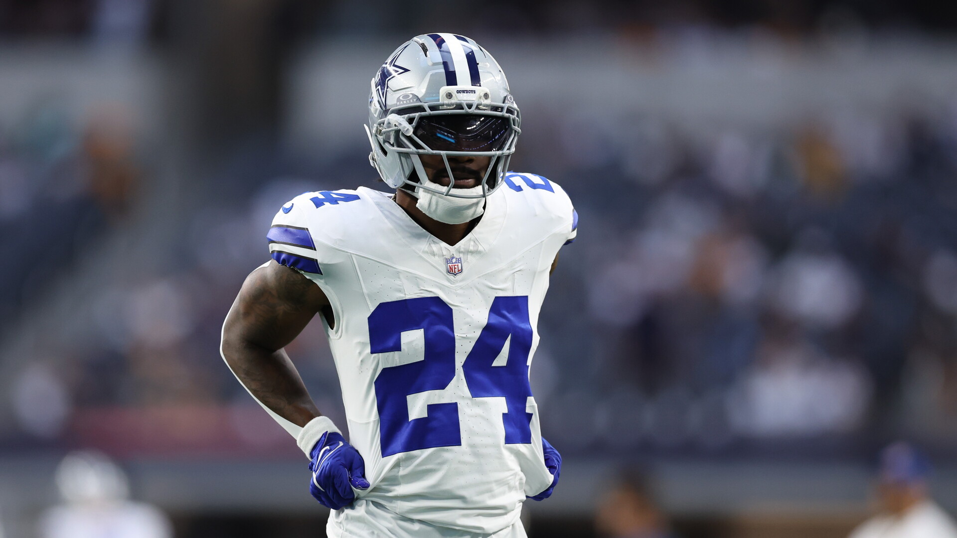 Miles Sanders worked out for the Raiders
