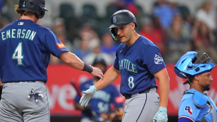 Dominic Canzone hits go-ahead 3-run homer as Mariners rally for 6-4 win over Rangers