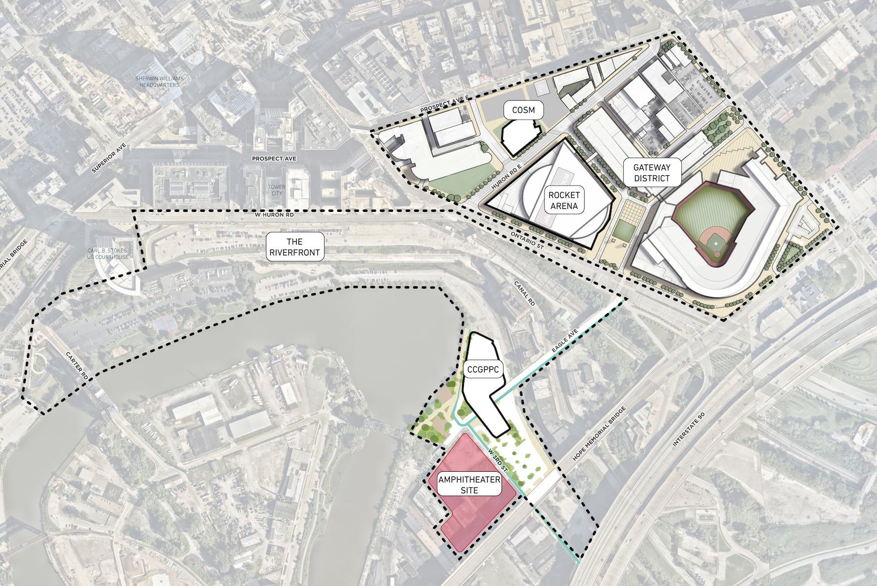 Cleveland’s new riverfront amphitheater could put Jacobs Pavilion out of business