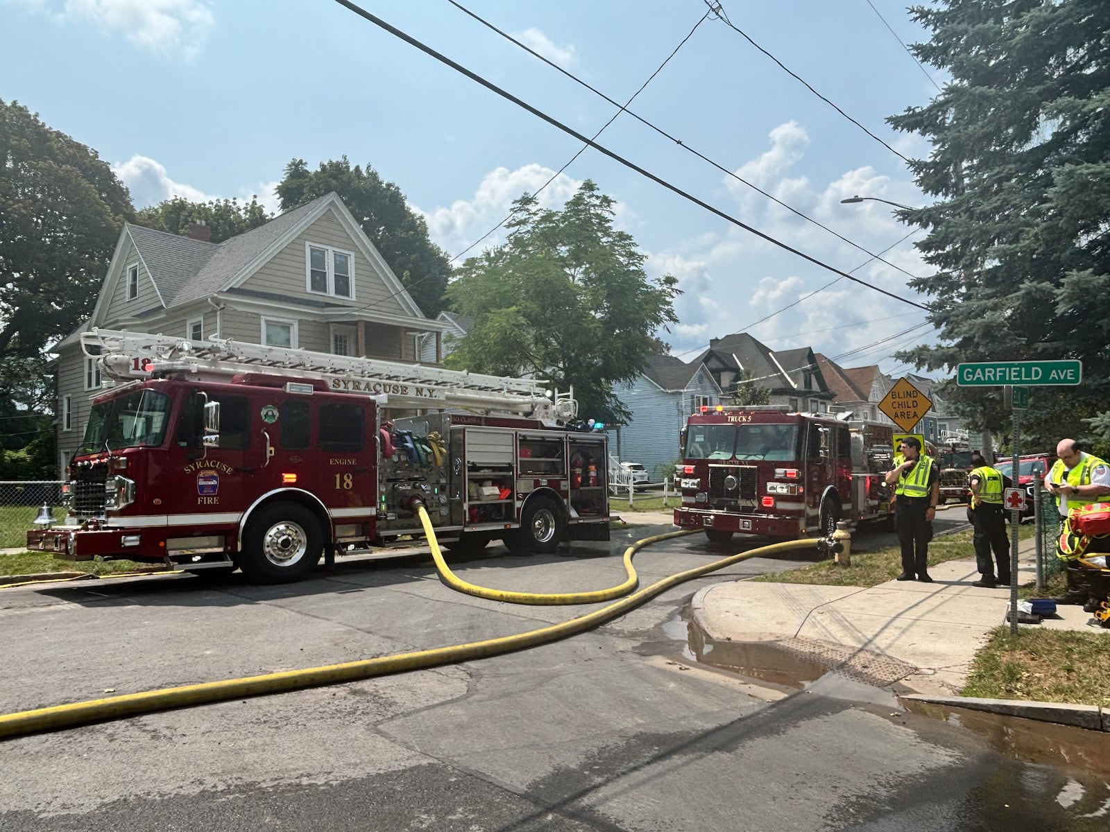 Fire damages home on Syracuse’s South Side