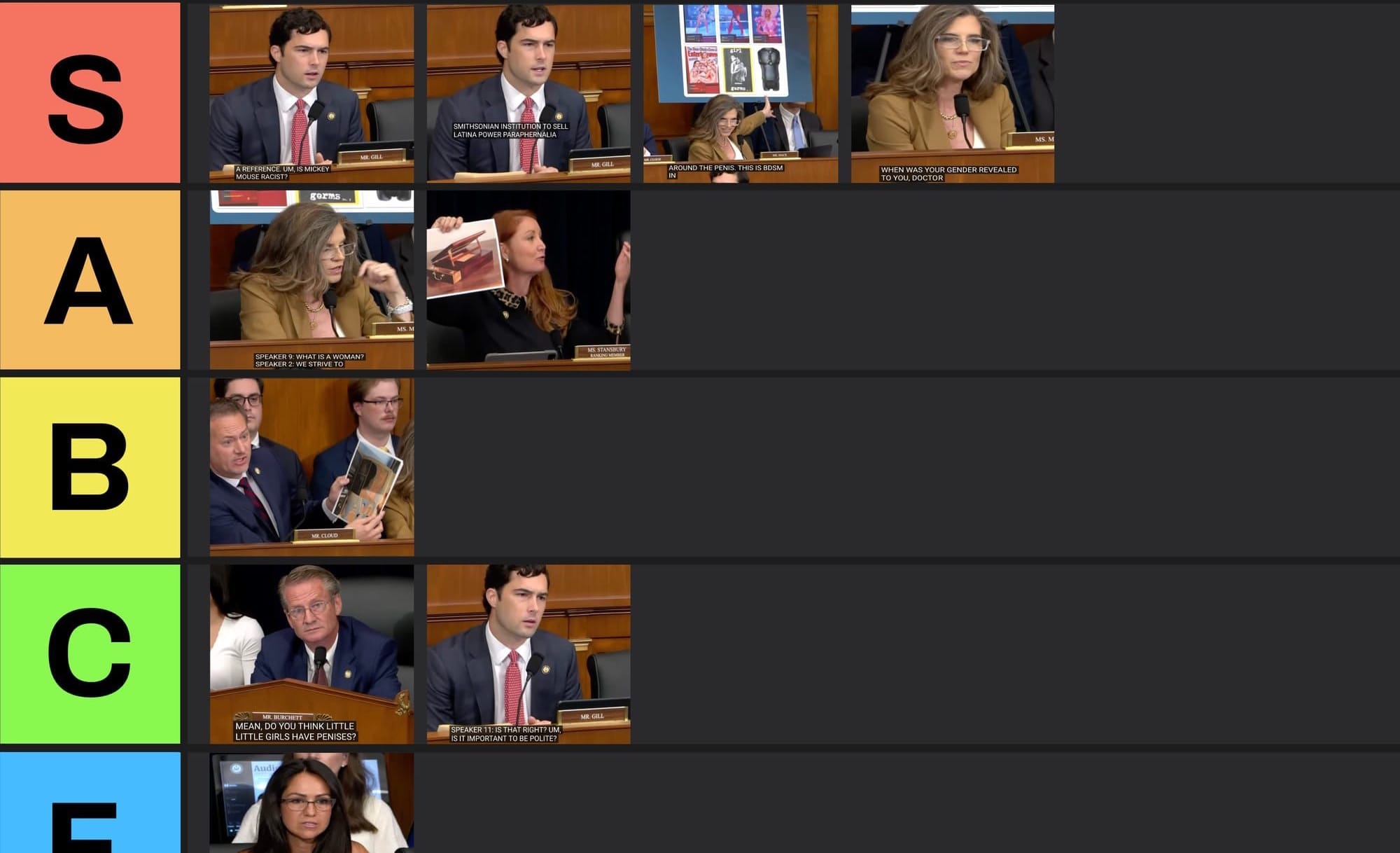 Smithsonian Hearing's Most Bizarre Moments Ranked by Tier
