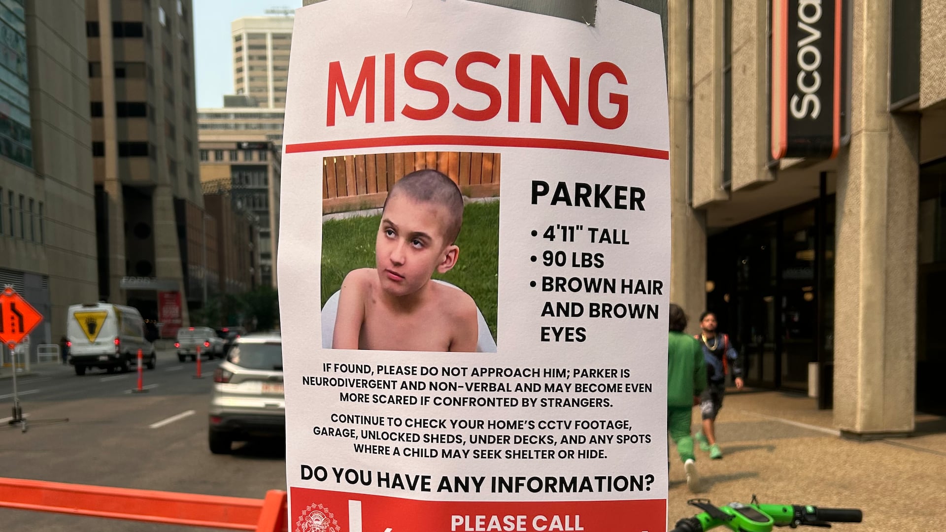 Police refocus search for missing Calgary boy