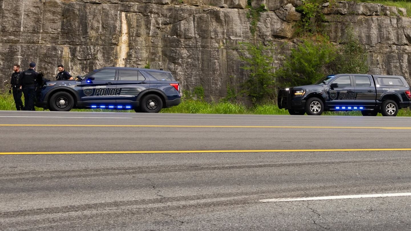 Woman accused of repeatedly exposing herself to passing drivers after she was pulled over by police