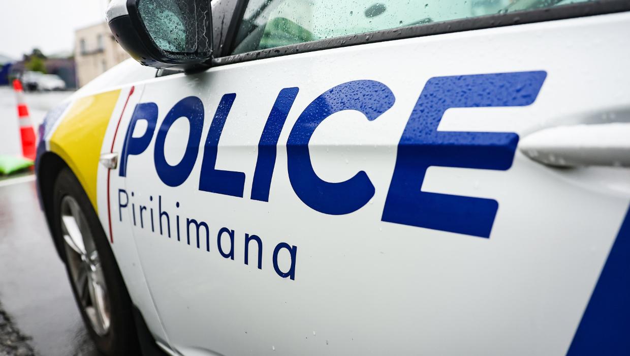 Driver of stolen vehicle on the run after ramming police car
