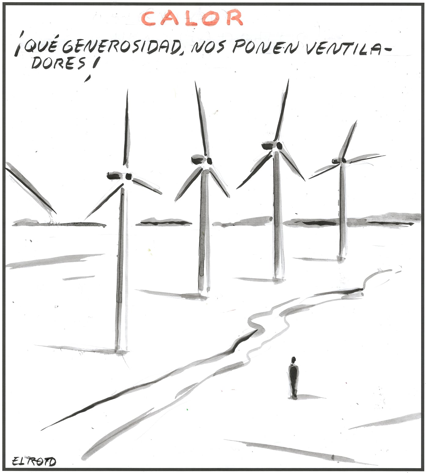 El Roto: calor