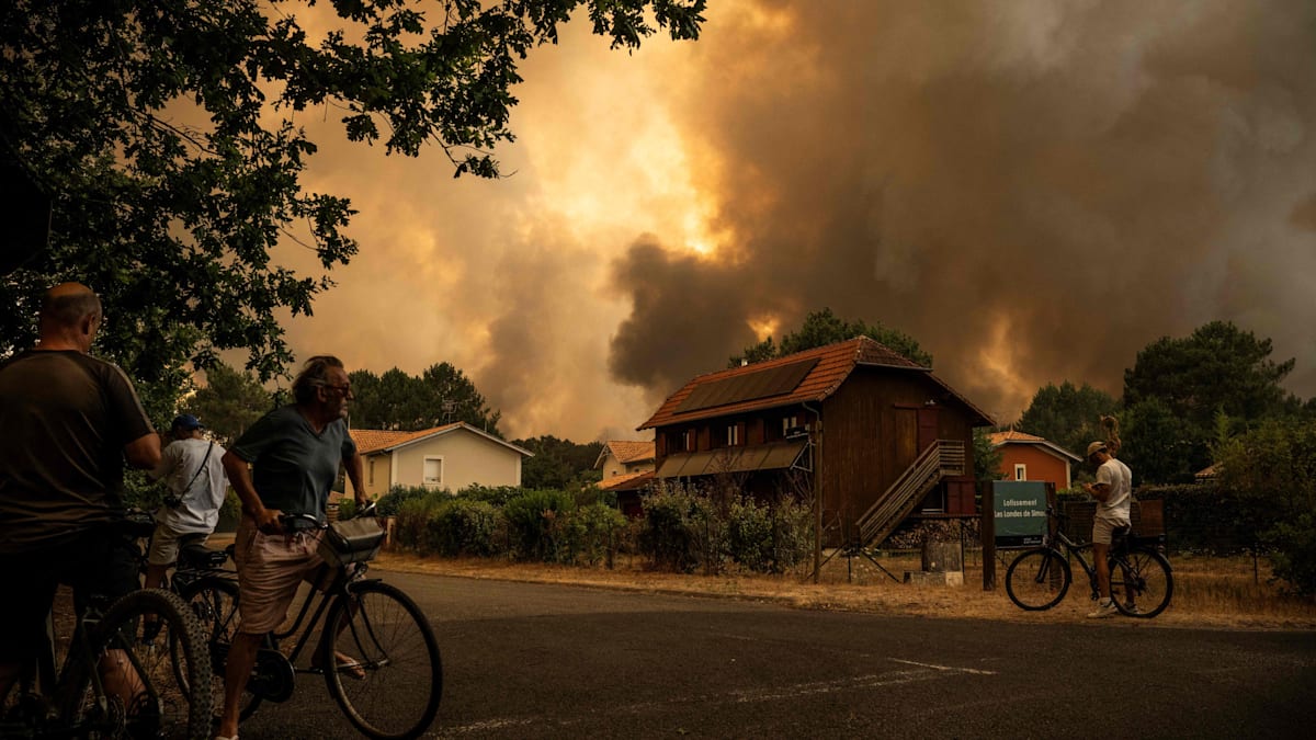 Flammenmeer bedroht weiter Bordeaux – 200.000 Menschen evakuiert