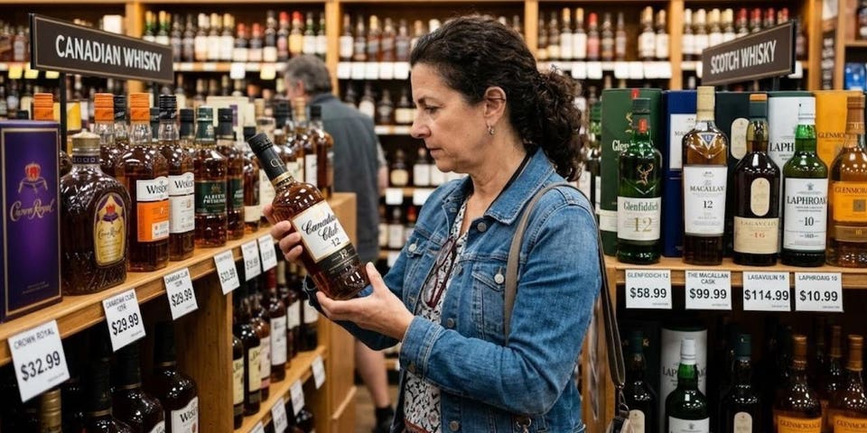 Canadian Whisky Faces A 50% U.S. Tariff. When Will Prices Rise?