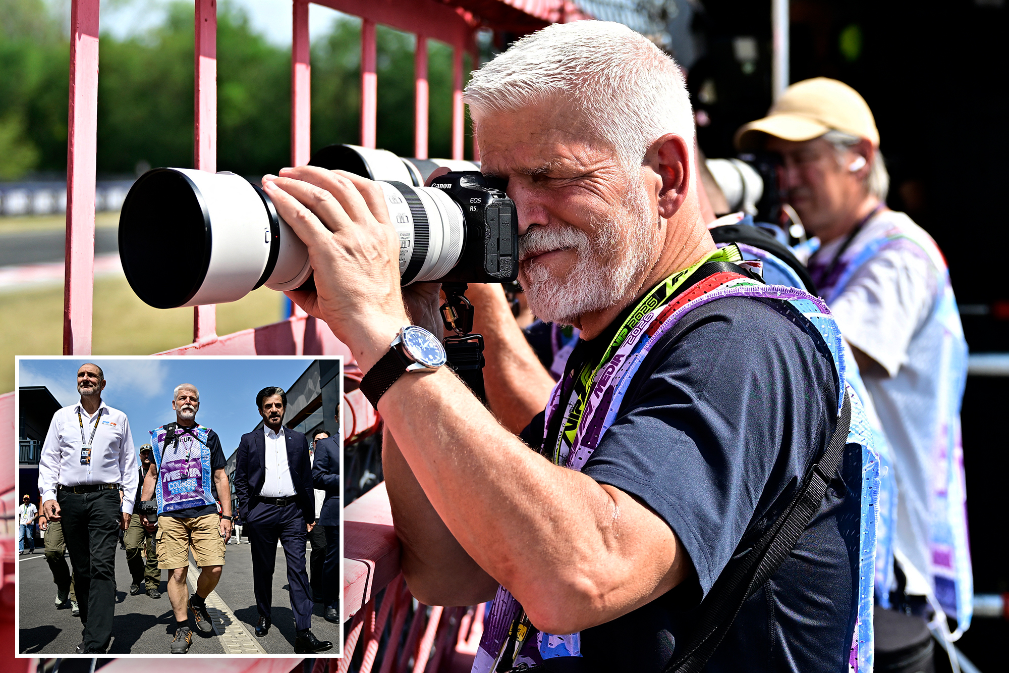 Czech Republic President Petr Pavel goes viral after incognito appearance at F1