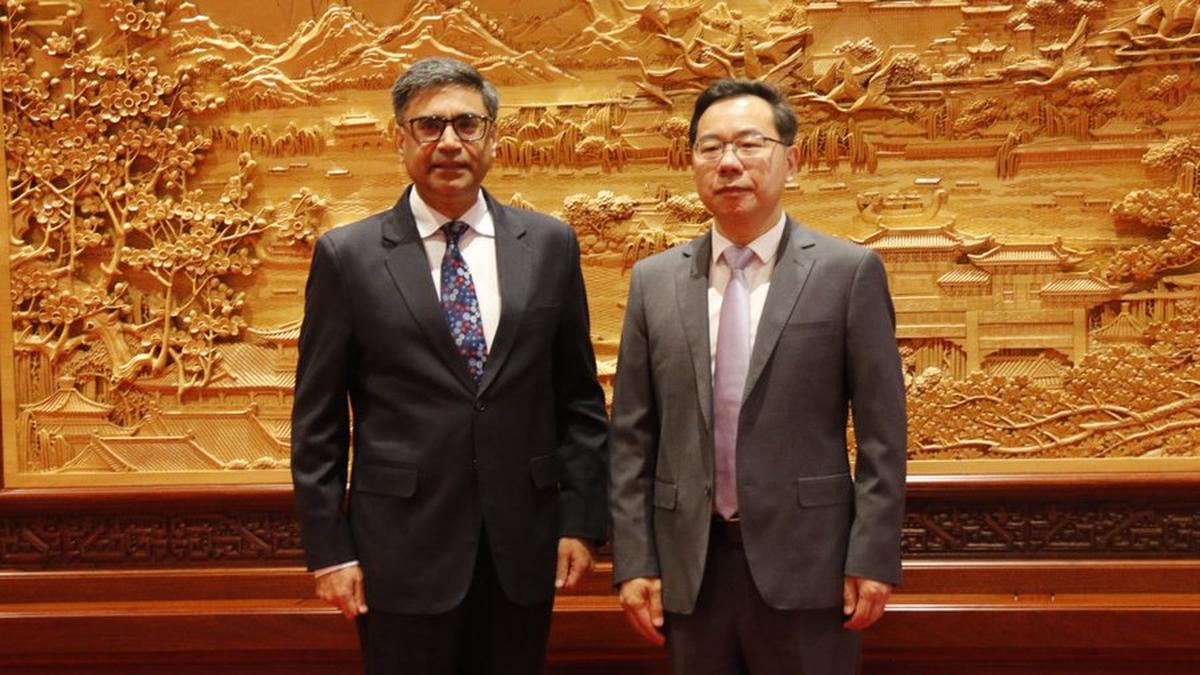 Foreign Secretary Misri meets Vice President of Chinese Communist Party Central School