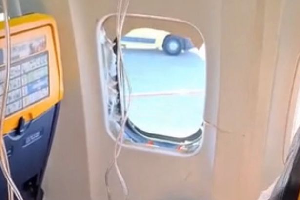 Ryanair 'only offered to rebook flight' for passenger sucked out of window
