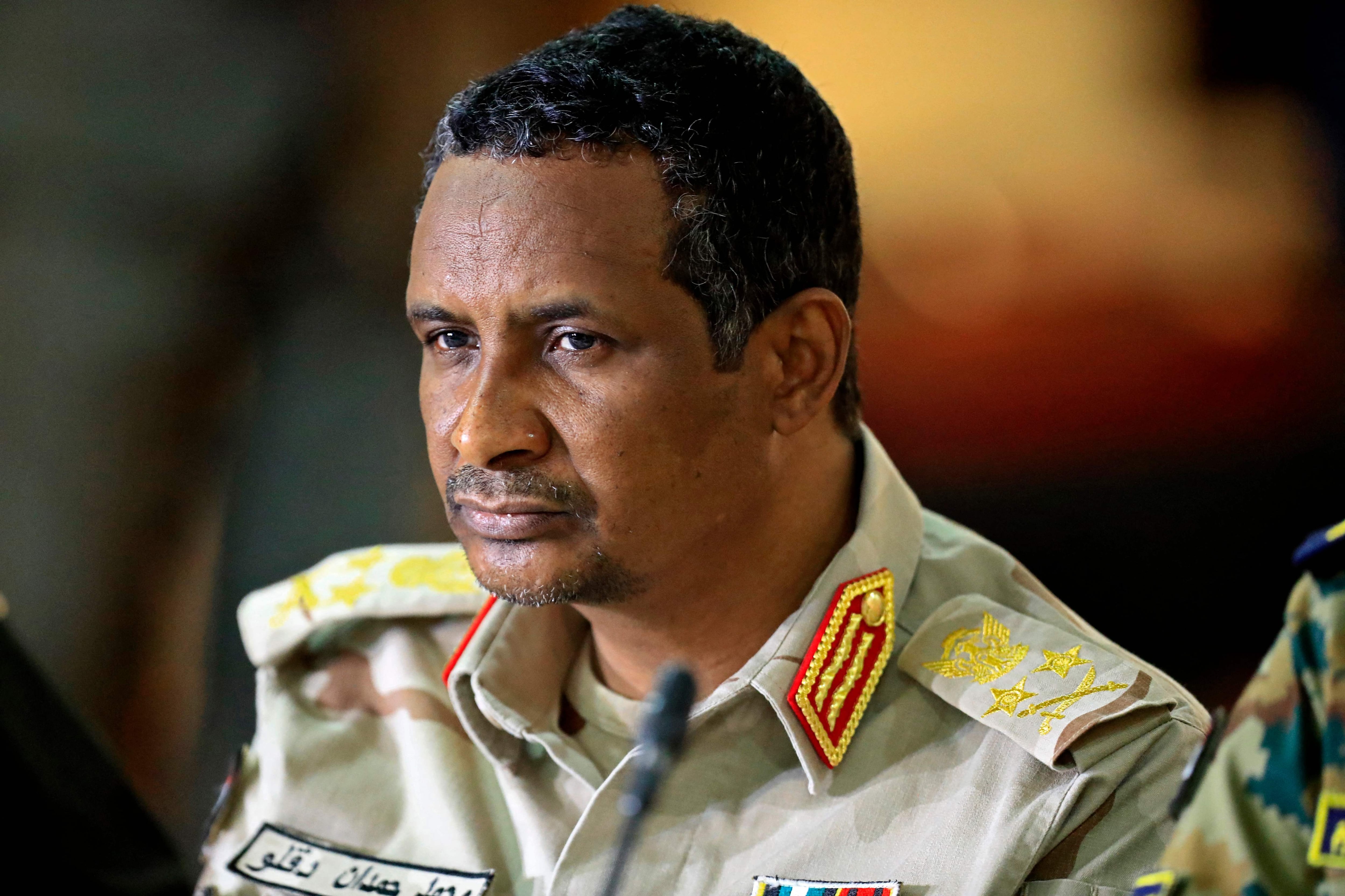 Sudan's Dagalo urges RSF fighters to march on after setback