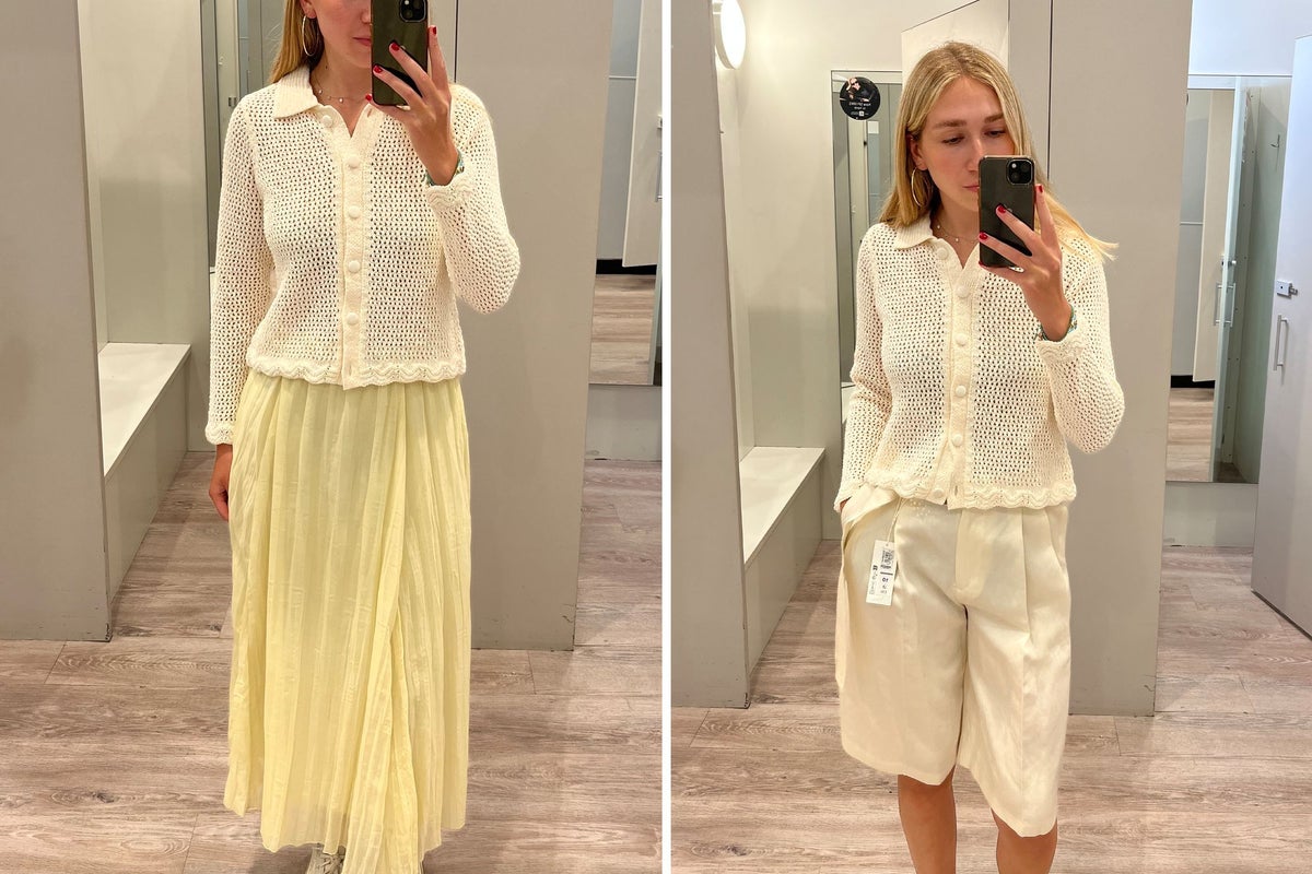 How to style M&S’s viral £32 crochet cardigan this summer