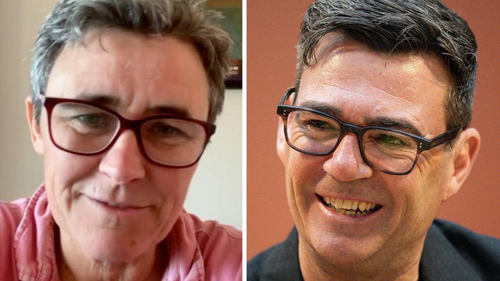 'I'm Mandy Burnham' - Quaker chaplain is lookalike for new prime minister