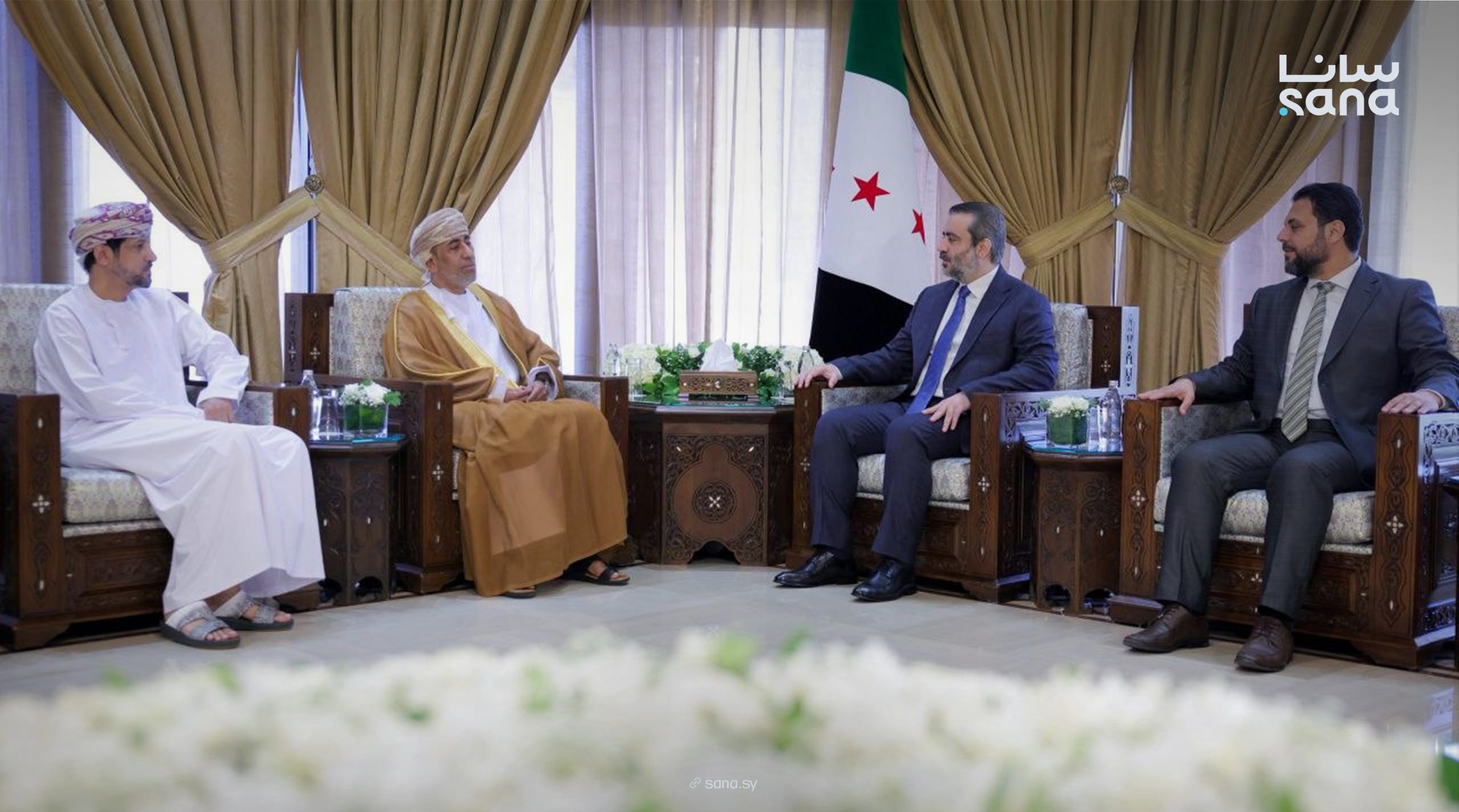 Syrian Foreign Minister receives outgoing Omani ambassador