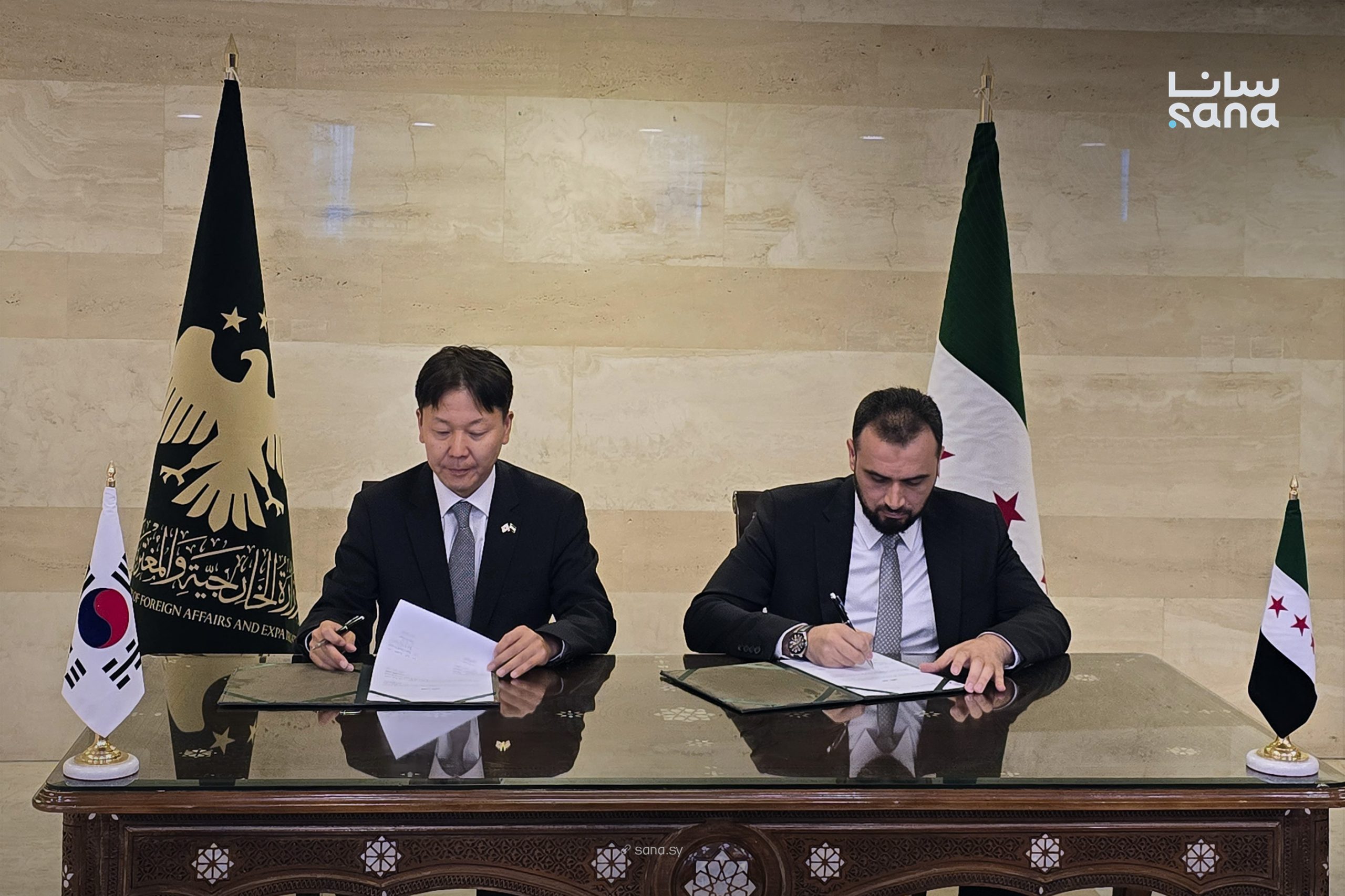 Syria, South Korea sign education grant, media cooperation agreements