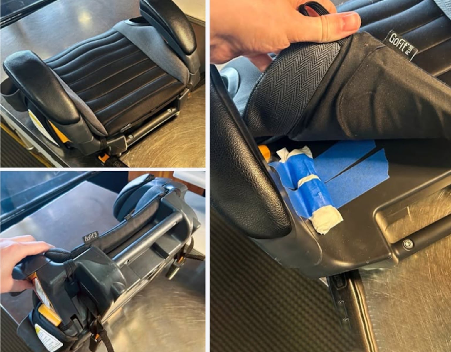 TSA issues urgent reminder after passenger hides knife in child’s seat