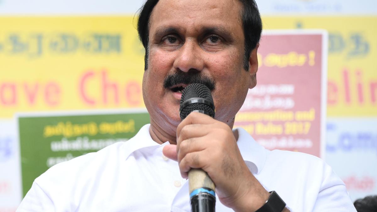 Union government is misleading the public on Mekedatu issue: Anbumani