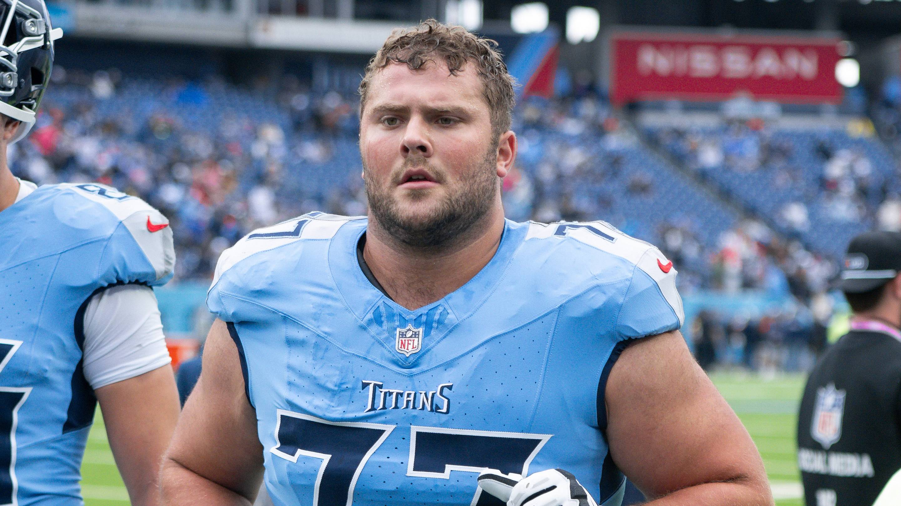 Mike Borgonzi Addresses Peter Skoronski Contract Extension Talks Entering Titans' Training Camp