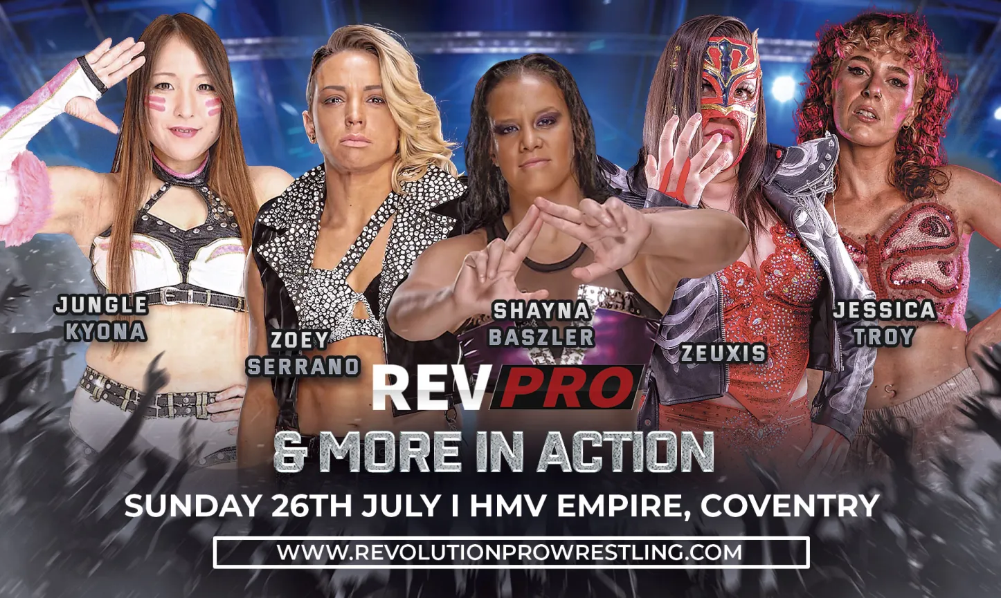 RevPro Live In Coventry Results (7/26): Shayna Baszler And Zoey Serrano Team