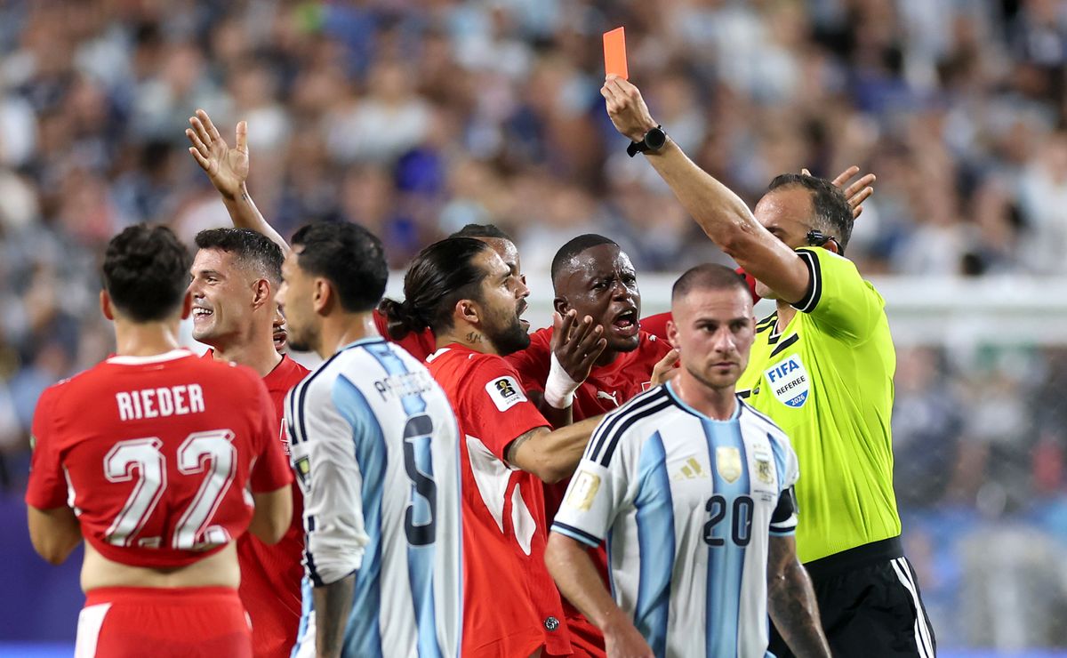 FIFA pushes back on IFAB over Breel Embolo’s World Cup sending-off vs Argentina