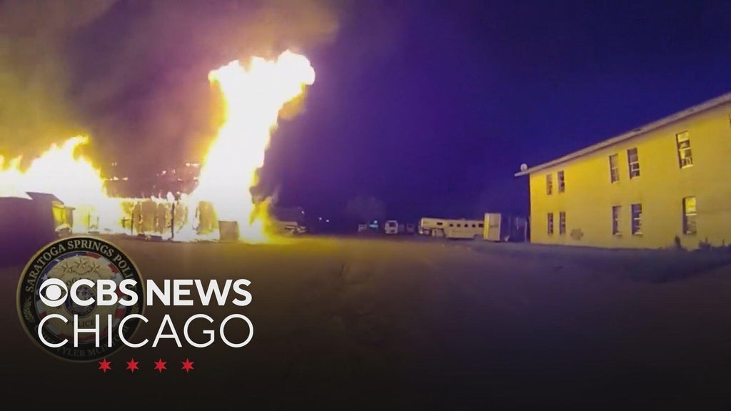 Police save horses from barn fire in upstate New York