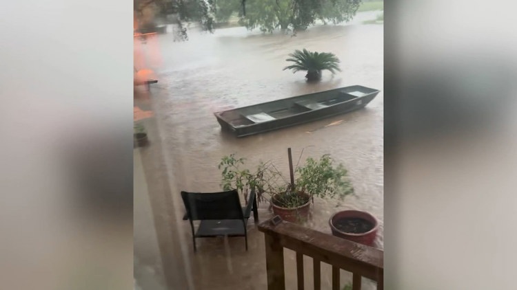 Uvalde mom says mysterious boat that floated to her home during flooding was 'a sign from God'