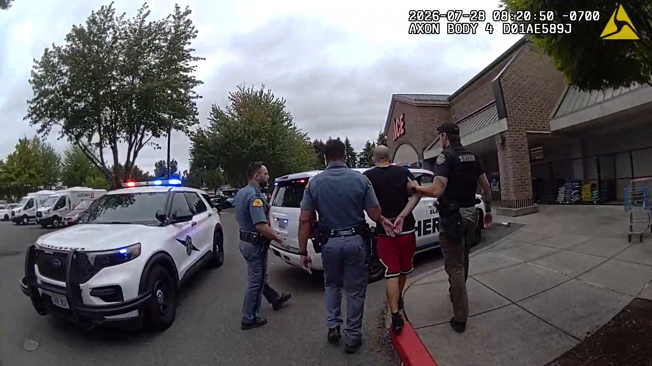 Sheriff: Man arrested at Salmon Creek Safeway for wrong-way driving on I-5