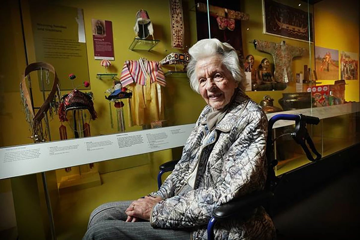 105-year-old reveals her secret to a long and happy life