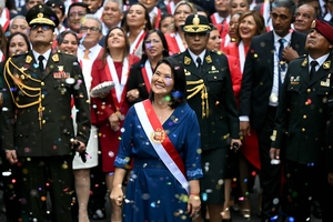 Peru's Fujimori takes power, extending Latin America's rightward tilt