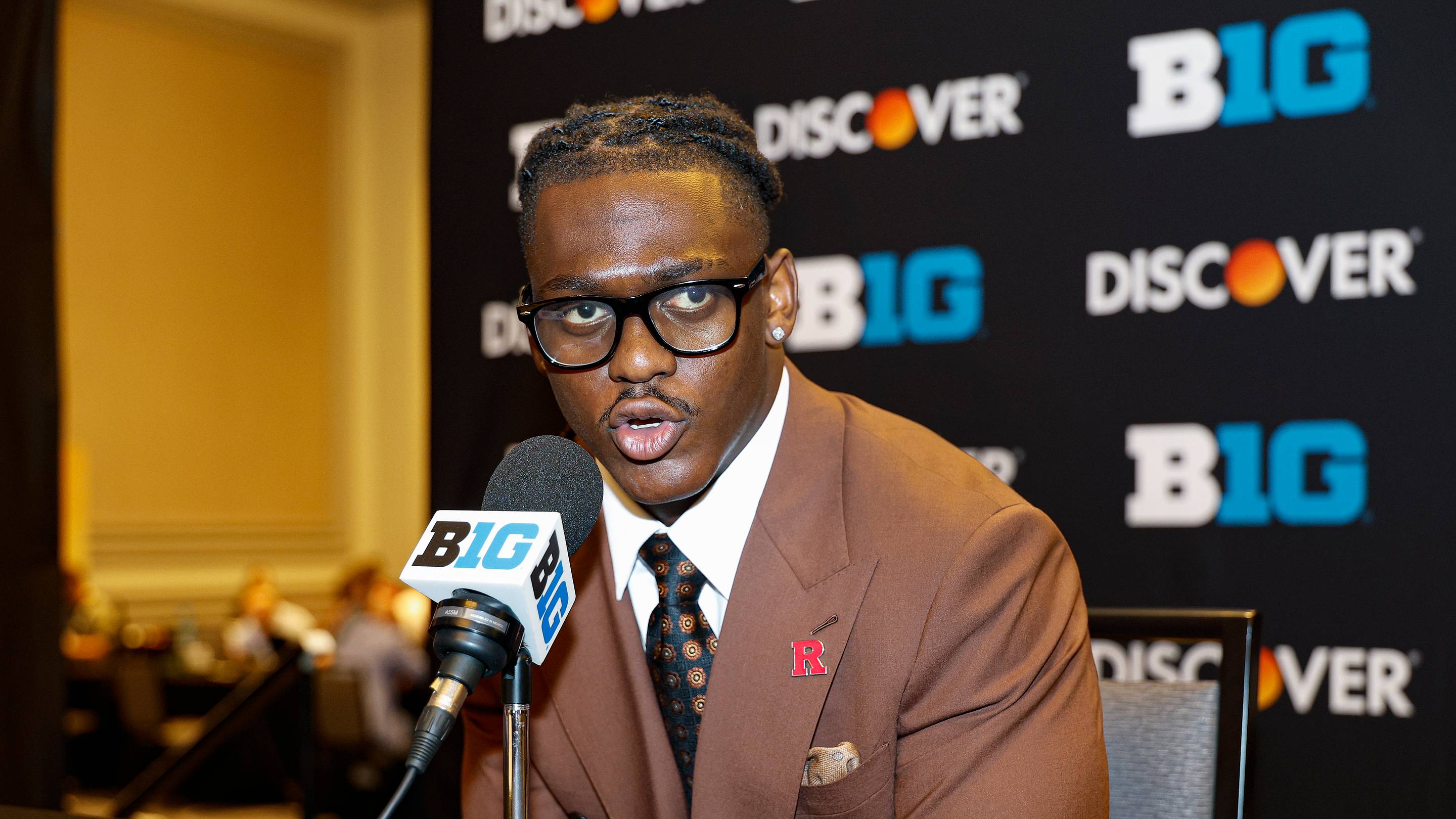 Rutgers RB Antwan Raymond Discusses Canadian Pride, ‘CHOP’ Mentality at Big Ten Media Days