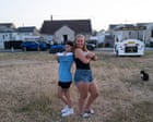 ‘Farage’s got to come clean or clear off’: what voters on Clacton beach think about their MP – and the country