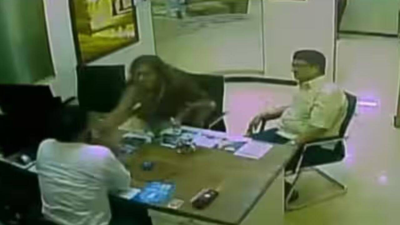 SBI manager slapped: Ex-Union minister's daughter arrested, released on bail