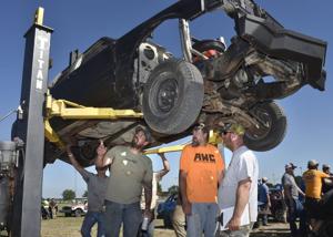 Playing the hits: Demolition derbies are a tradition for this Nebraska family