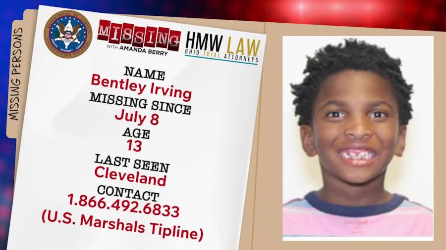 Missing: Bentley Irving