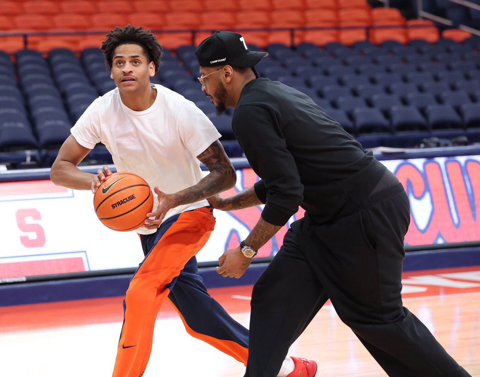 Carmelo Anthony thinks Kiyan is primed for sophomore year: ‘I know he’ll have a special year’