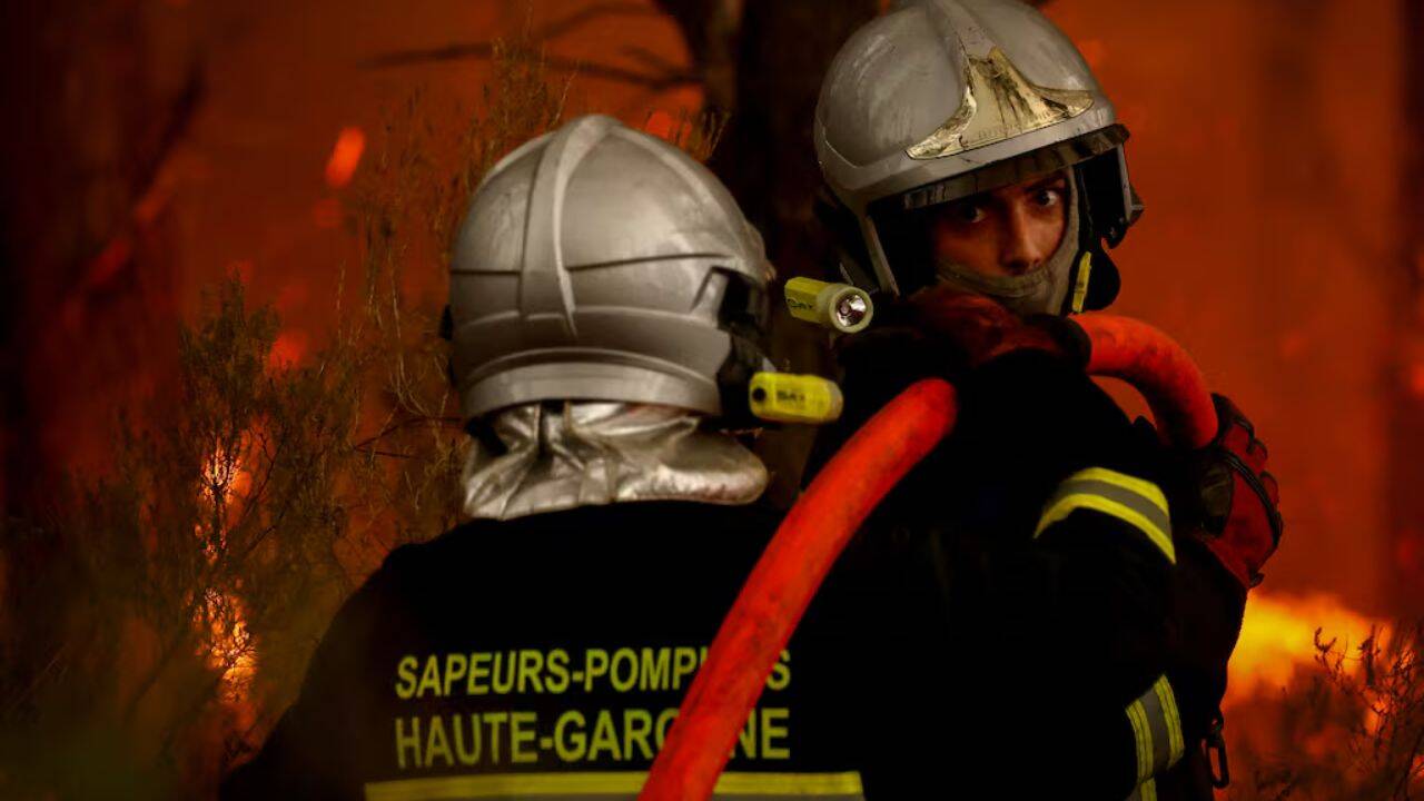 French wildfires threaten M51 nuclear missile sites, Rafale assembly line