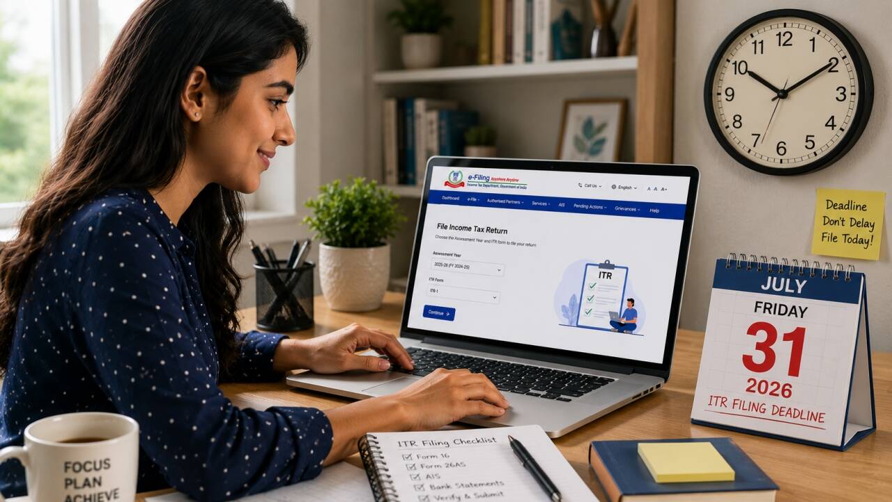 ITR filing deadline nears: How to file income tax return online - quick 15-step guide