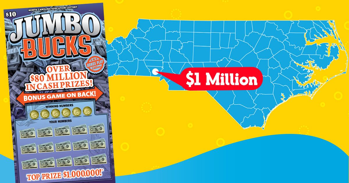 Woman wins $1M after buying scratch-off at Gaston County food mart