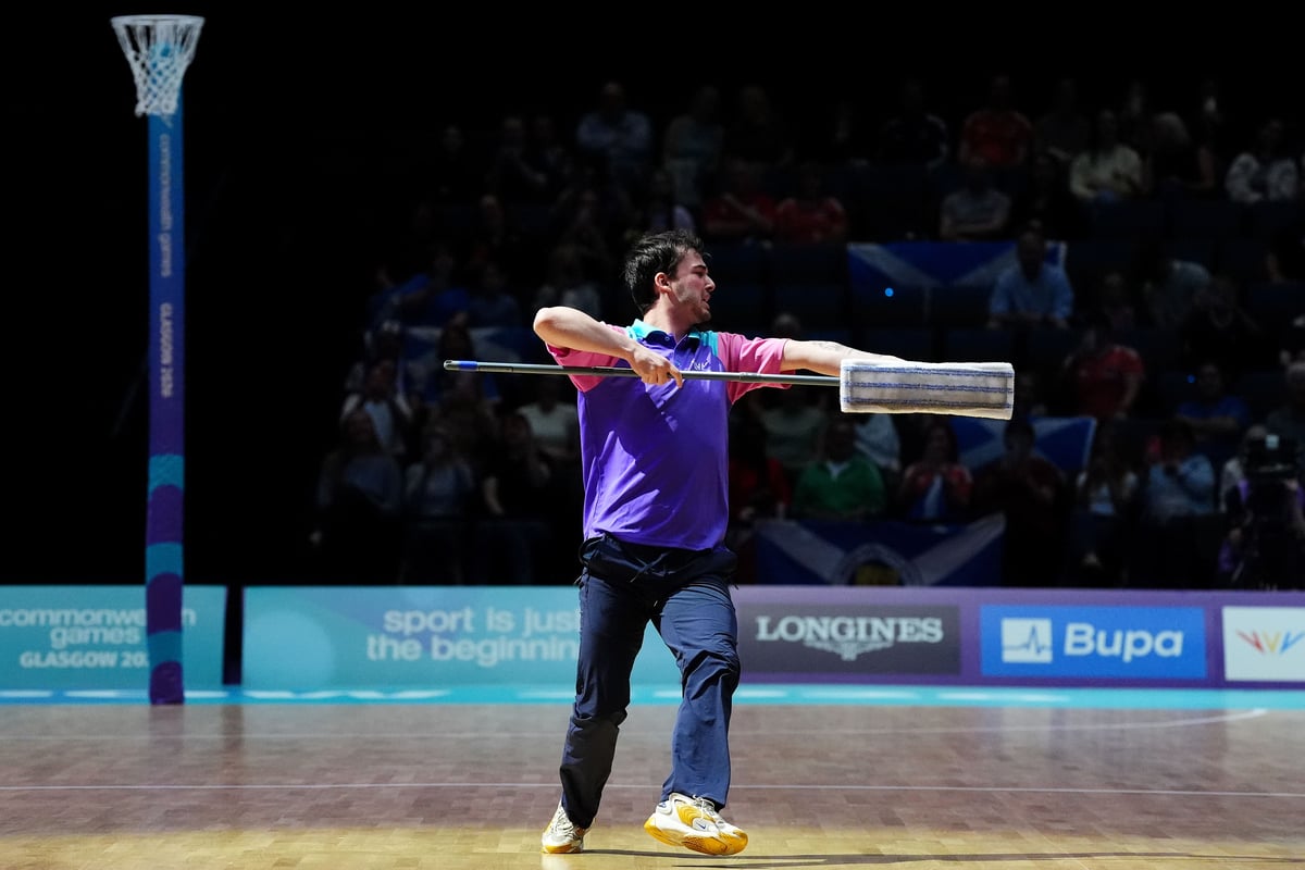 Commonwealth Games ‘mop man’ describes mother’s surprise at his viral fame
