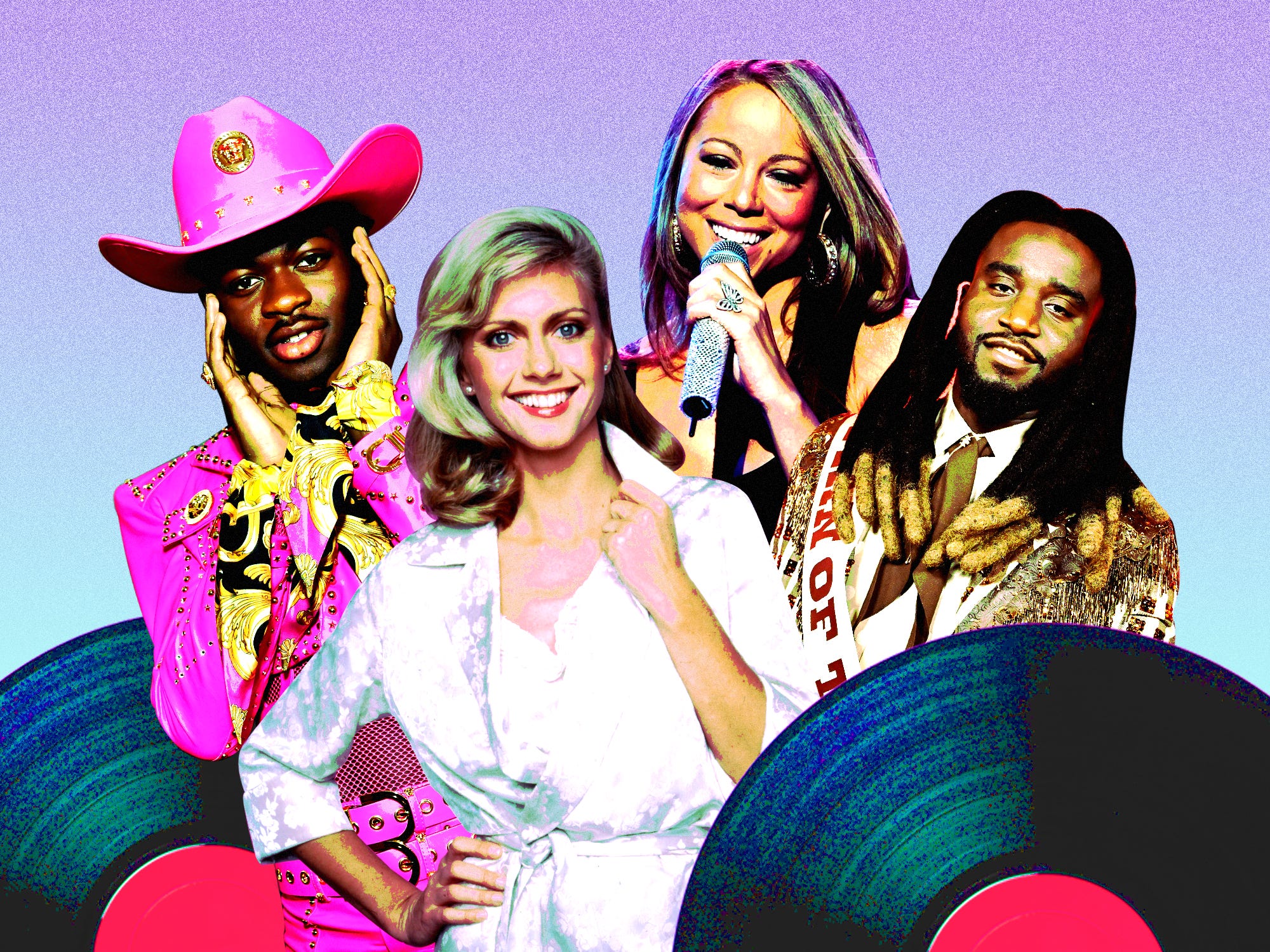 Only 49 songs have stayed at No. 1 on the chart for 10 weeks or more — here they all are