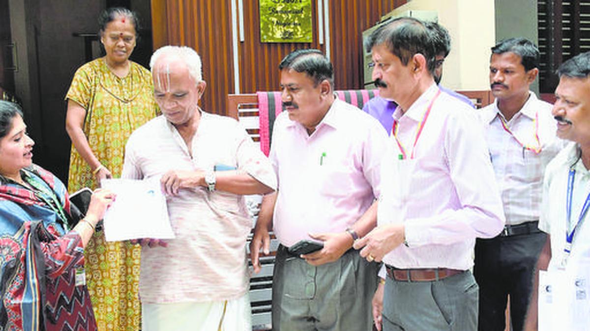 SIR: 75.85% of enumeration forms digitised in Mysuru district